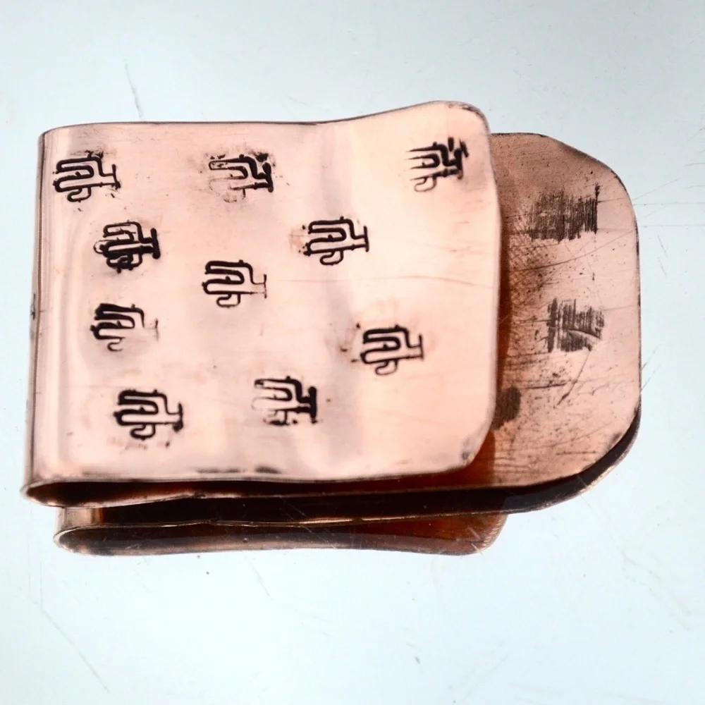 Saguaro Cactus Arizona Money Clip Solid Copper Men Gift Usher Southwestern